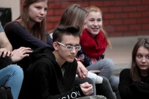 Uczniowie Szkół Średnich w Łodzi