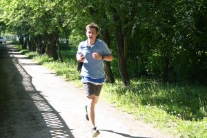 Trening przed maratonem