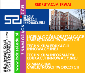 rekrutacja do szkół SEI w Łodzi